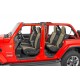 Sitzbezüge "Jeep" DiverDown Wrangler JL 4-Door 4xe ab Jg. 18