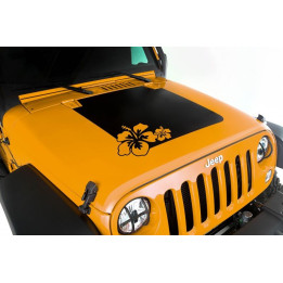 Decal "Blume" für Motorhaube
