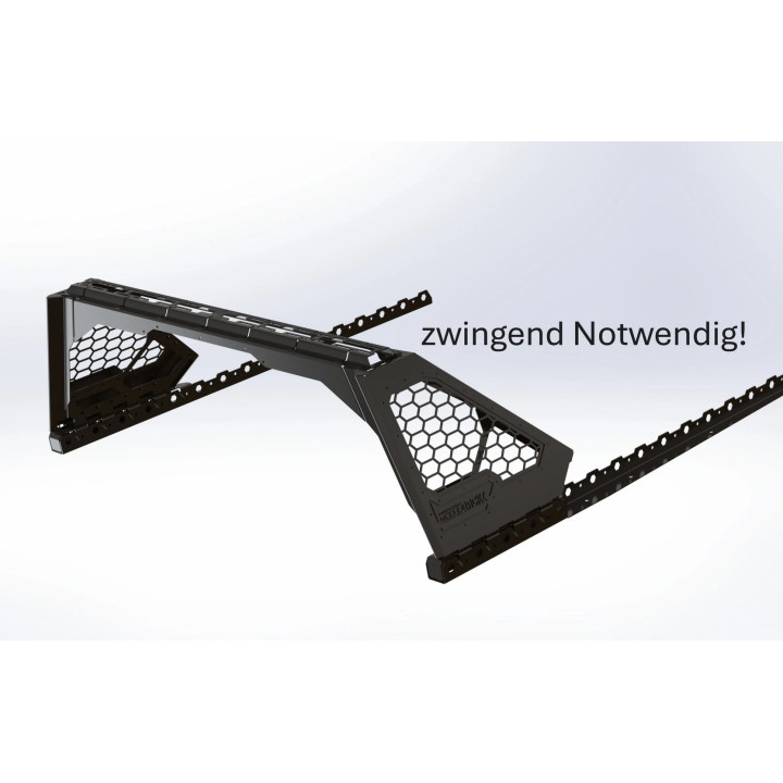 Roofrack für Überrollbügel "Modularackz" mir Rails