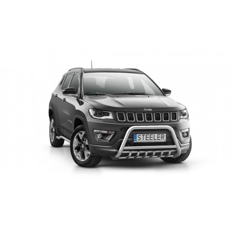 Frontbügel chrom mit "Grill" Steeler mit CH-Zulassung