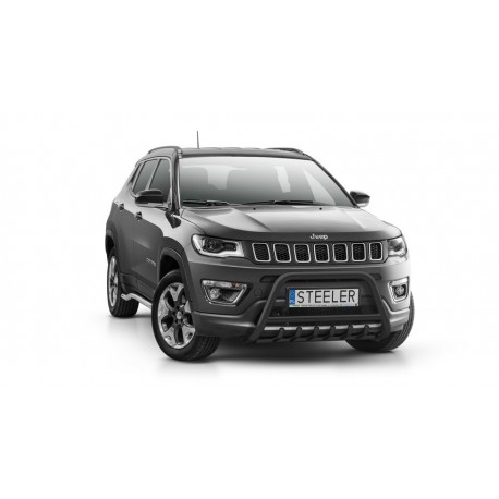 Frontbügel chrom mit "Grill" Steeler mit CH-Zulassung