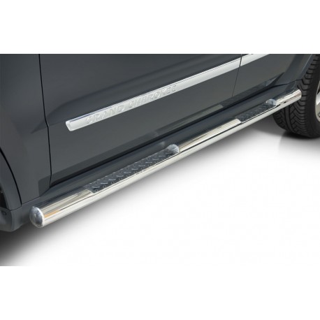 Sidesteps chrom mit Riffelblech Jeep Grand Cherokee (WK1 Jg. 11-14) Steeler
