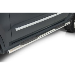 Sidesteps chrom mit Kunststofftritt Jeep Grand Cherokee (WK1 Jg. 11-14) Steeler