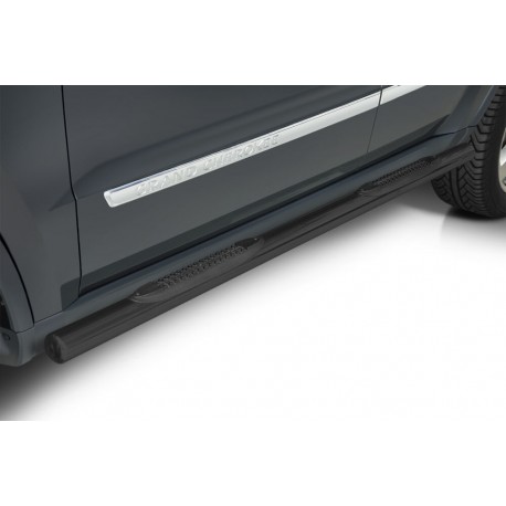 Sidesteps schwarz mit Kunststofftritt Jeep Grand Cherokee (WK1 Jg. 11-14) Steeler