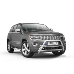 Frontbügel chrom Jeep Grand Cherokee (WK2 Jg. 15-21) Steeler mit CH-Zulassung