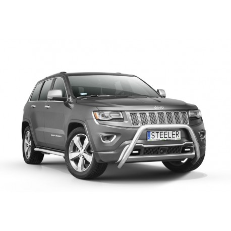 Frontbügel chrom Jeep Grand Cherokee (WK2 Jg. 15-21) Steeler mit CH-Zulassung