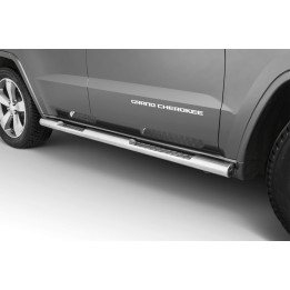 Sidesteps chrom mit Riffelblech Jeep Grand Cherokee (WK2 Jg. 15-21) Steeler
