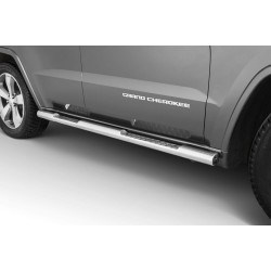 Sidesteps chrom mit Riffelblech Jeep Grand Cherokee (WK2 Jg. 15-21) Steeler