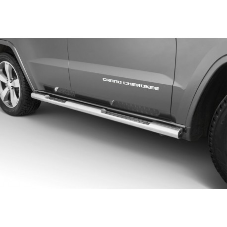 Sidesteps chrom mit Riffelblech Jeep Grand Cherokee (WK2 Jg. 15-21) Steeler