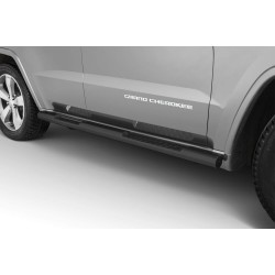 Sidesteps schwarz mit Riffelblech Jeep Grand Cherokee (WK2 Jg. 15-21) Steeler