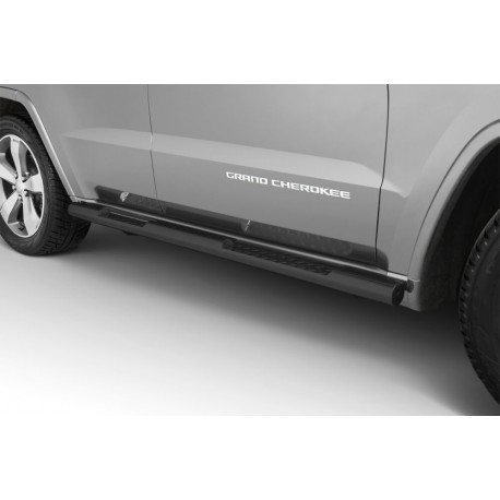 Sidesteps schwarz mit Riffelblech Jeep Grand Cherokee (WK2 Jg. 15-21) Steeler