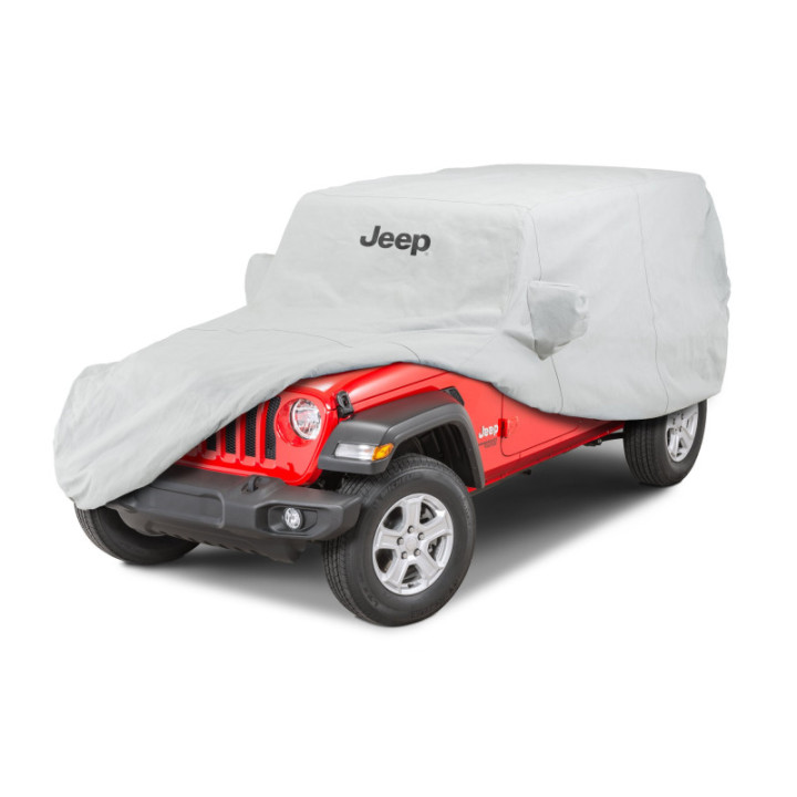 Carcover "Softbond" 5-lagig mit Jeep-Logo Quadratec