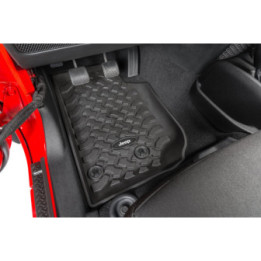 Gummiwannen-Set Quadratec "Jeep" Wrangler JK 4-Door Jg. 14-18