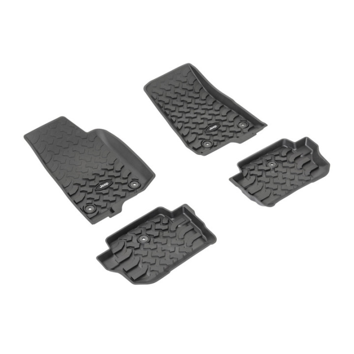 Gummiwannen-Set Quadratec "Jeep" Wrangler JL 2-Door