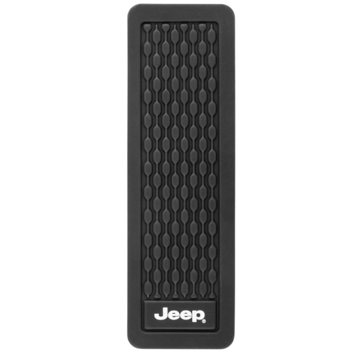 Dead-Pedal Auflage mit Jeep-Logo Quadratec
