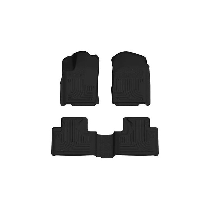 Gummiwannen vorne & hinten schwarz Husky Liner Durango / Grand Cherokee