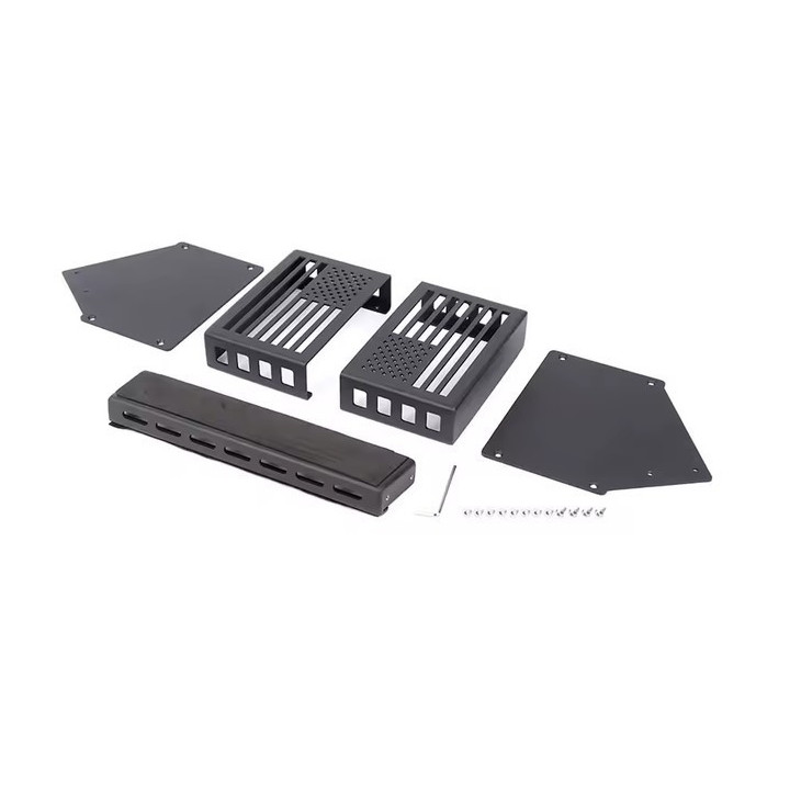 Ablagefach-Combo Aluminium für Mittelkonsole Wrangler JL / Gladiator