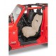 Sitzbezug mit Jeep Logo beige