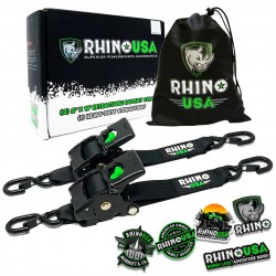 Retractable Spannset (2er Set) 5x300 cm Rhino USA