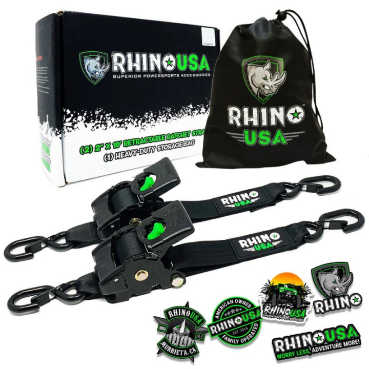 Retractable Spannset 5x300 cm Rhino USA