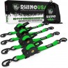 Retractable Spannset (4er Set) 2.5x300 cm Rhino USA
