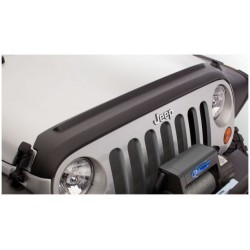 Windabweiser für Motorhaube schwarz matt Bushwacker