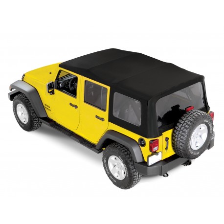 Softtop Sunrider-Style Mopar mit klaren Scheiben Wrangler 4-Door NEU