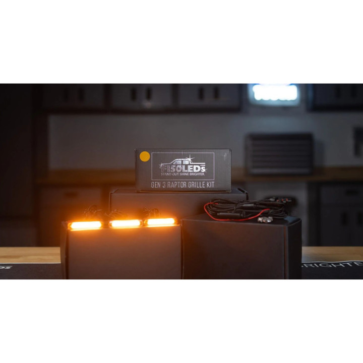 Raptor Grille-Lights orange
