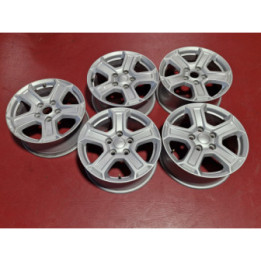 Original Jeep Felgen-Satz 17'' silber occasion / neuwertig
