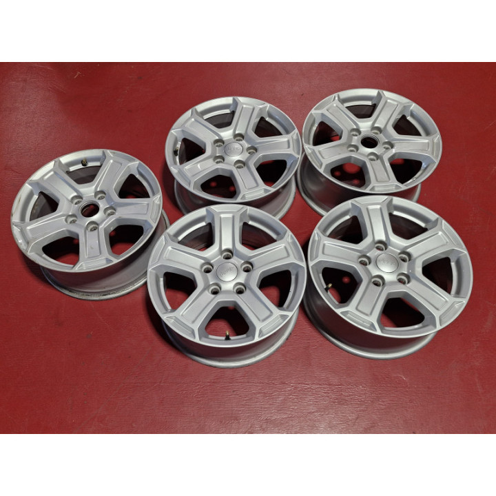 Original Jeep Felgen-Satz 17'' silber occasion / neuwertig