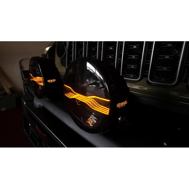 LED-Zusatzscheinwerfer "Dragon Drive" 7'' mit E-Prüfzeichen Strands