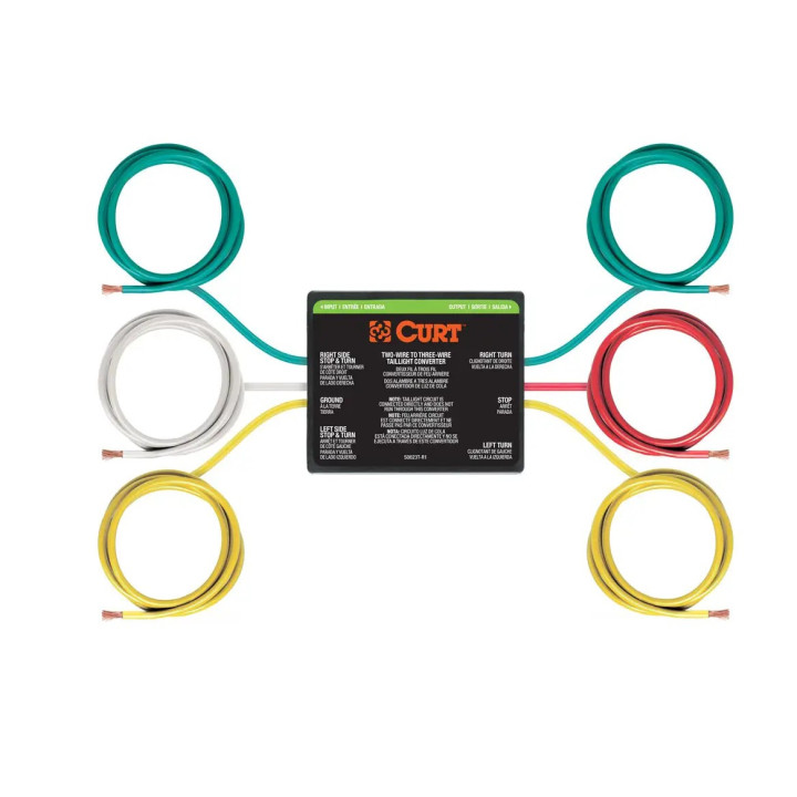 Elektro-Modul (Converter) US Fahrzeug auf EU / CH Anhänger Curt