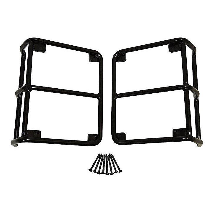 Lampengitter hinten schwarz Crown