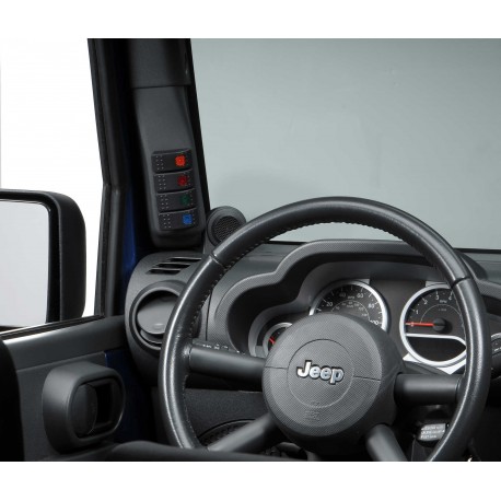 Schalter-Panel für A-Säule Daystar Wrangler Jg. 07-10