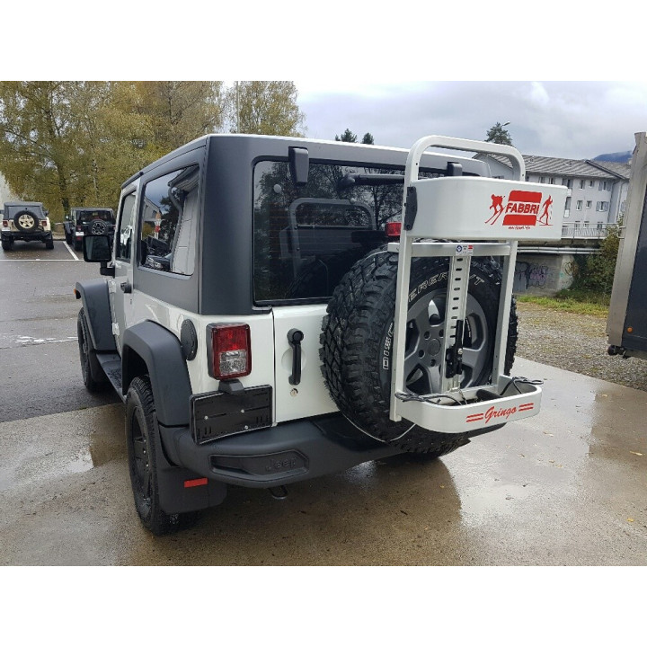 Ski- & Snowboardträger für Reserverad Fabbri