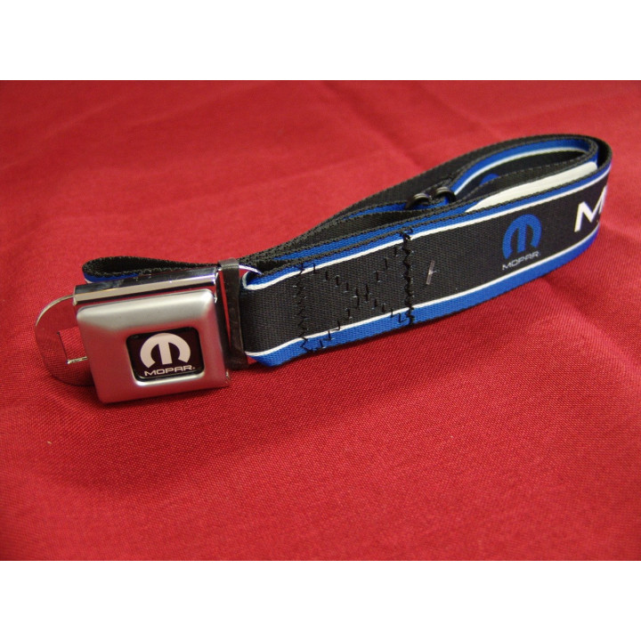 Gürtel "Seatbelt-Style" MOPAR -Schriftzug & MOPAR-Schnalle