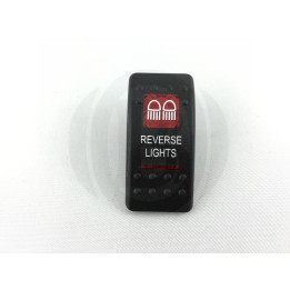 Kippschalter "Reverse Lights" mit roter Beleuchtung