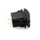 Kippschalter-Blende mit 2 USB-Ports und blauer Beleuchtung