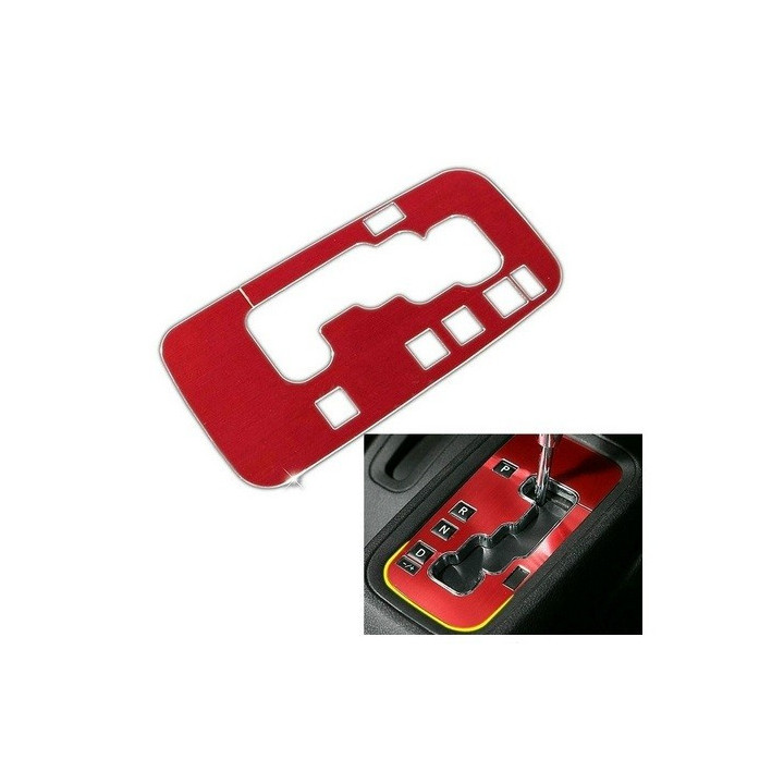 Schalthebel-Blende rot