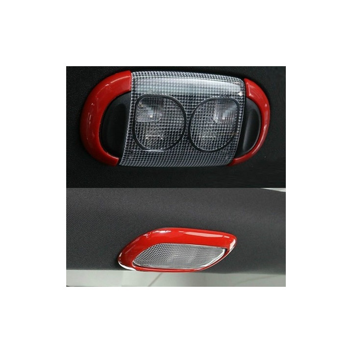 Reading-Lamp Covers rot Wrangler 4-Door ab Jg. 07