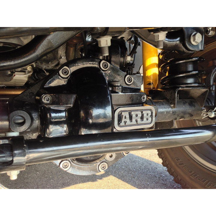 Differential-Cover Vorderachse schwarz ARB