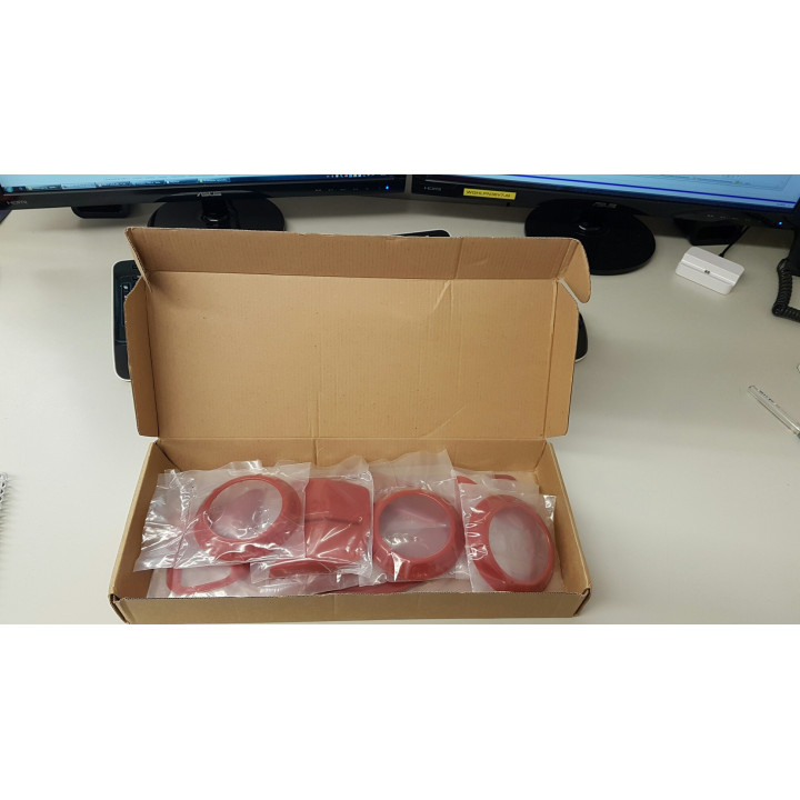 Interior Trim-Kit 12-Teilig weinrot Wrangler 4-Door