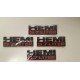 5.7 Liter HEMI Emblem mattschwarz