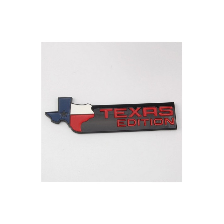 Emblem "Texas-Edition" in silber oder mattschwarz