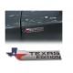 Emblem "Texas-Edition" in silber oder mattschwarz