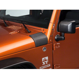 Hood-Protector Kit schwarz Rugged-Ridge