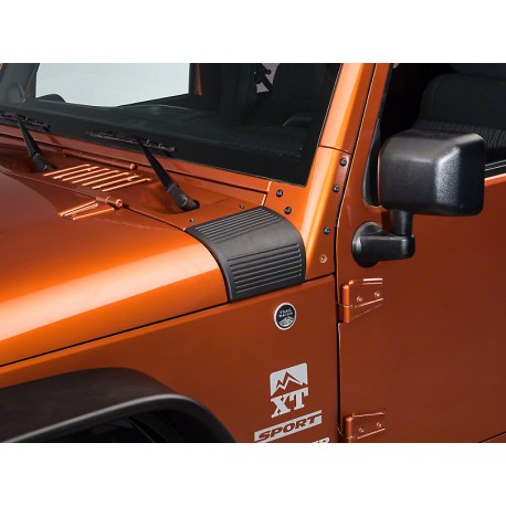 Hood-Protector Kit schwarz Rugged-Ridge