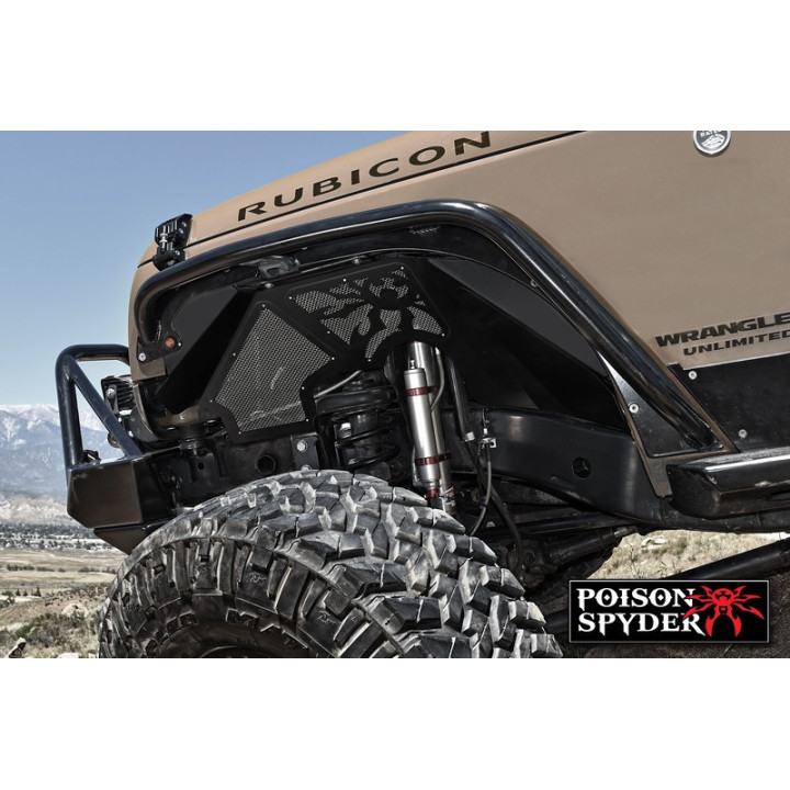 Front Inner Fender Kit schwarz Poison Spyder
