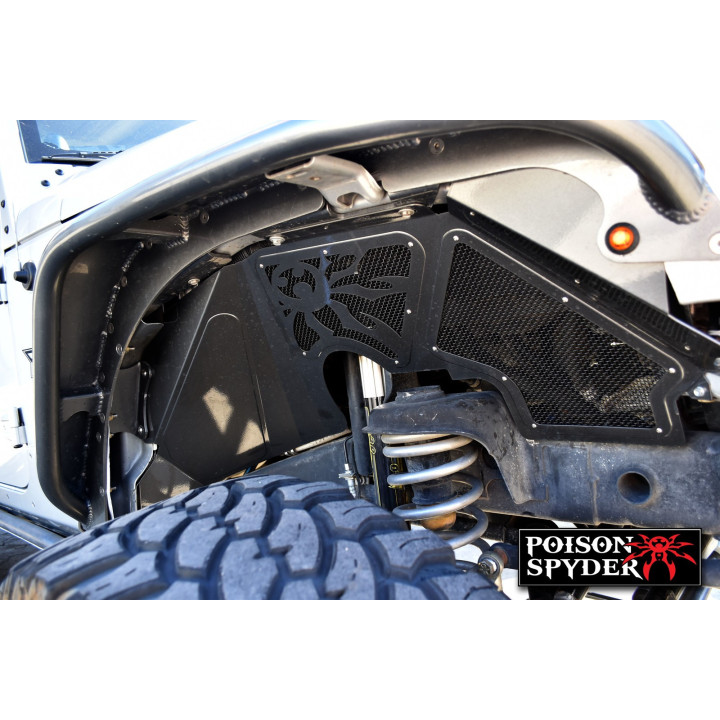 Front Inner Fender Kit schwarz Poison Spyder