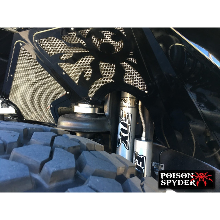 Front Inner Fender Kit schwarz Poison Spyder
